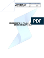 Procedimiento de Trabajo Seguro Malla Tierra