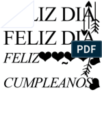 Letras HBD