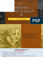 Sistemas Estructurales III Clase# 4 Carga de Sismo