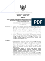 SK Camat Tentang Hasil Evaluasi Rancangan Peraturan Desa Tentang APBDes