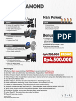 Pricelist Live Streaming Diamond