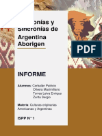 Diacronías y Sincronías de La Argentina Aborigen