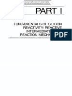 Fundamentals of Silicon Reactivity: Reactive Intermediates and Reaction Mechanisms