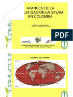 Avances de La Investigacion en Stevia en Colombia Ing_Jarma_Colombia