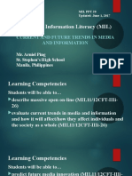Media and Information Literacy (MIL)