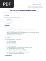 How To Use Vertical Thermosyphon Reboiler Calculator