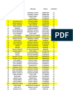 Listado de conductores enrolados