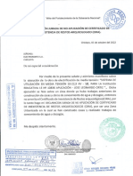 Declaracion Jurada de No Aplicacion Cira