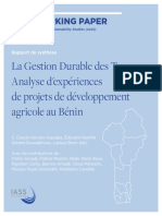 Benin SLM Baseline-Synthesis-Report WEB