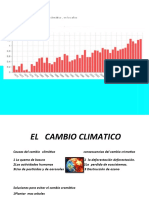 El Aumento Del Calentamiento Climático