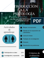 Introducción A La Psicología 2020 10-02-2020