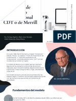Modelo de Diseño Instruccional CDT o de Merrill