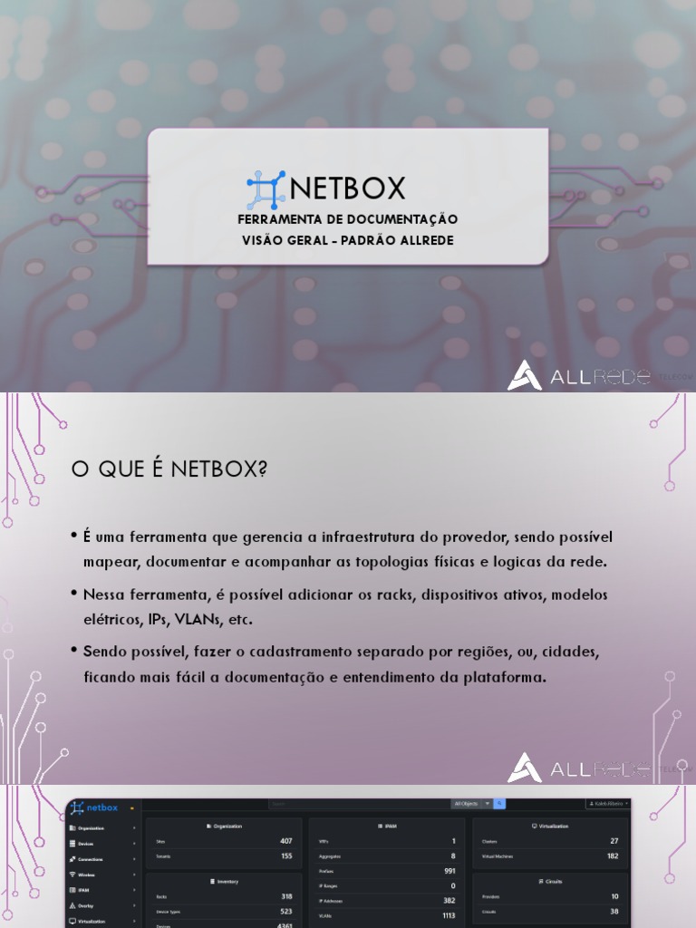 Introdução ao NetBox para Documentação | PDF | Rede de computadores ...