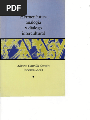 La hermenéutica analógica frente al multiculturalismo