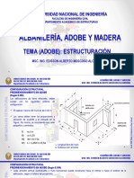 3.0 Albañilería Adobe y Madera - Estructuración - v1