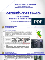 AAM - Albañilería - Resistencia de Prismas de Albañilería