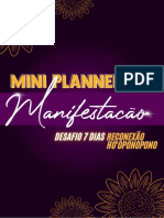 Planner Manifestação