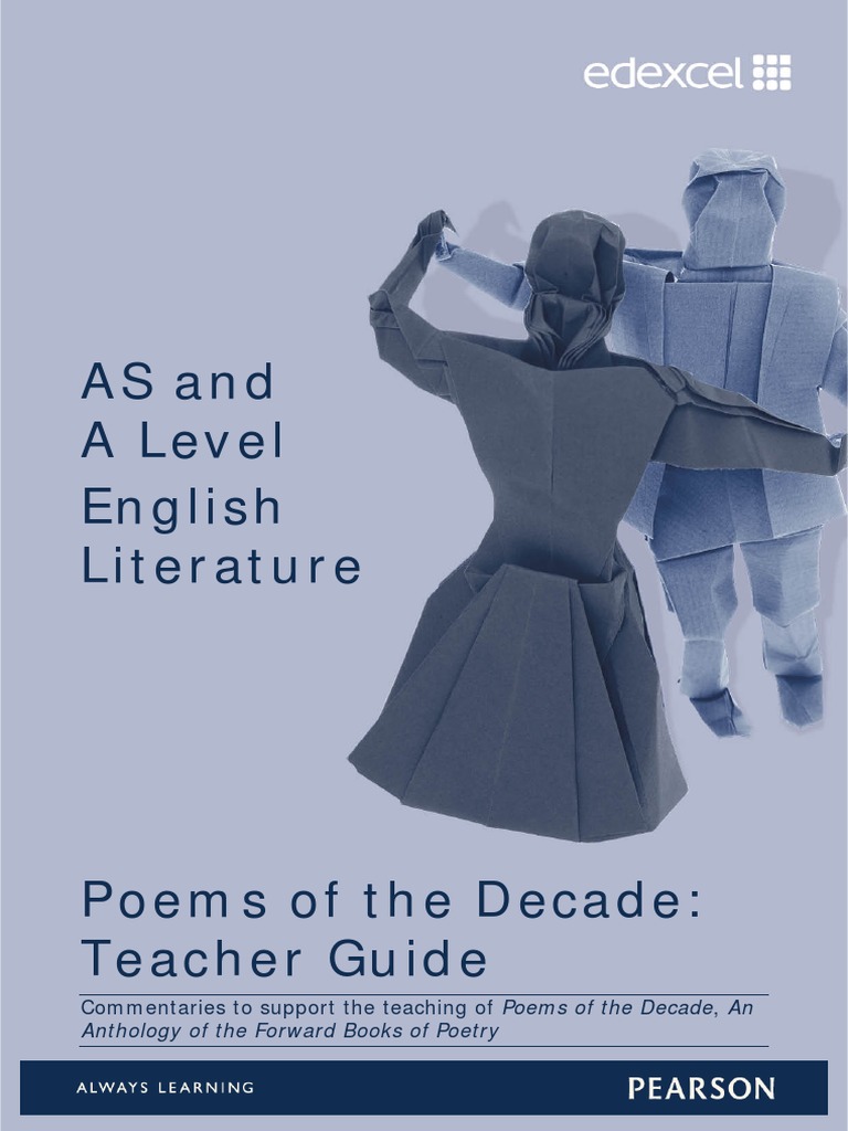 Poems of The Decade Poem Commentaries V 3 Download Free PDF Poetry
