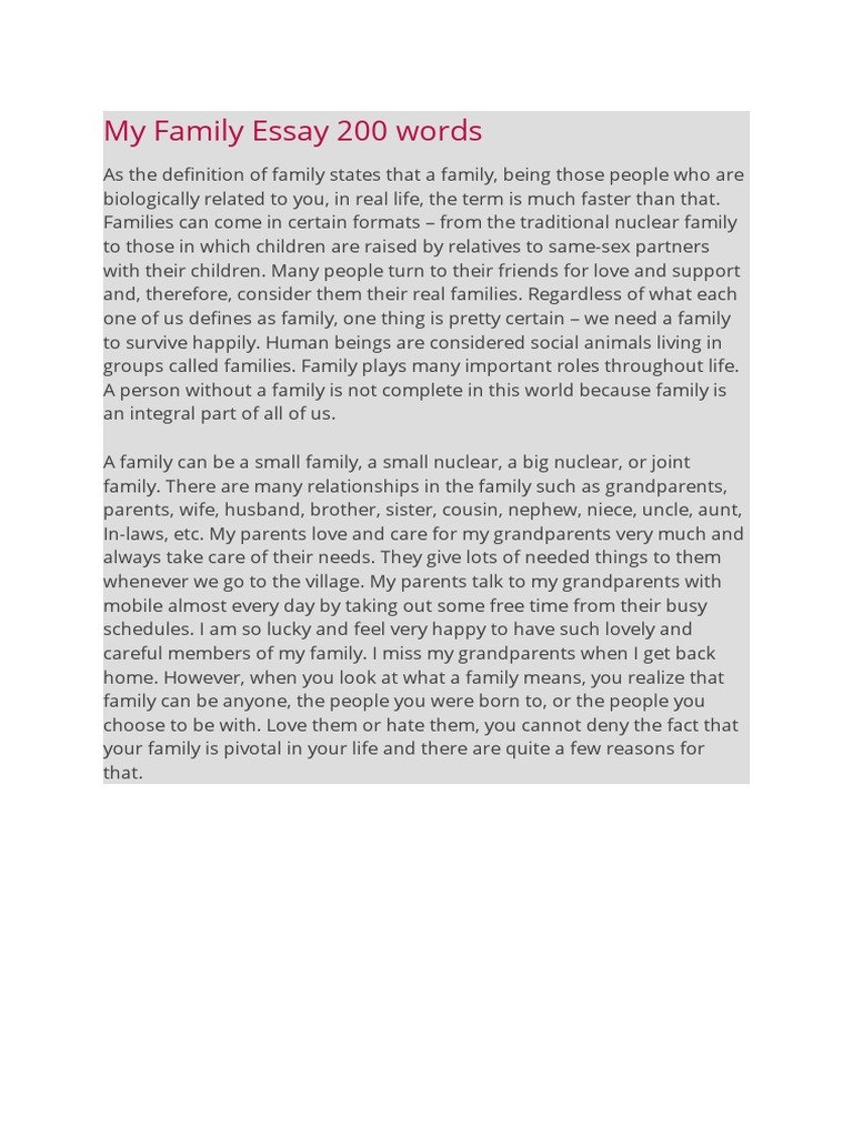 my-family-essay-200-words-pdf