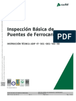3.1-ADIF-IT-301-001-VIA-30 Inspección Básica de Puentes de Ferrocarril
