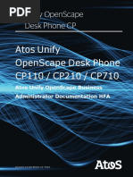 OpenScape Desk Phone CP Phone Administration Guide HFA