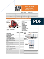 Formato de Inspección de Los Medios de Transportes, 17 Puntos