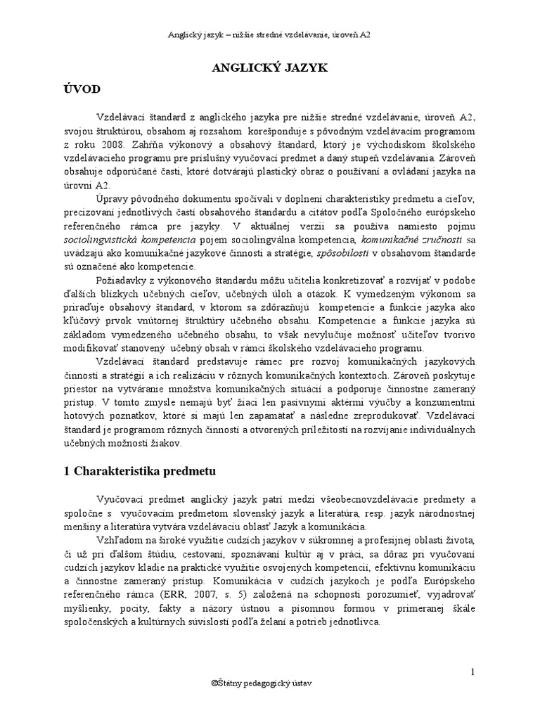 Anglicky jazyk uroven a 2 2019 pdf