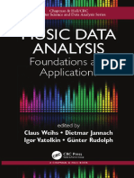 Jannach Et Al (2017) - Music Data Analysis. Foundations and Applications