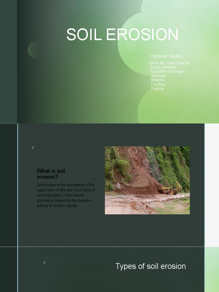 Understanding Soil Erosion Types | PDF | Erosion | Soil