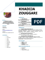 CV Khadija - Zouggari