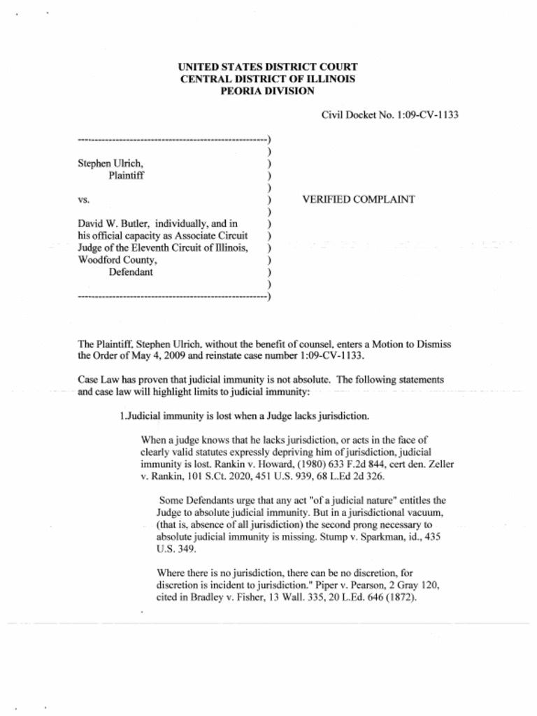 How To Sue A Judge When Judicial Immunity Doesn't Apply PDF