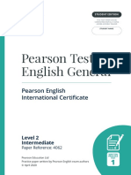 PTE General L2 Written Student Edition Practice 1