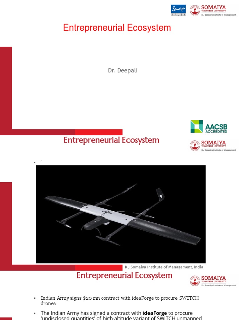 Entrepreneurial Ecosystem Pdf Entrepreneurship Startup Company