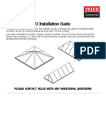 Velux Pinnacle 350/600 Installation Guide