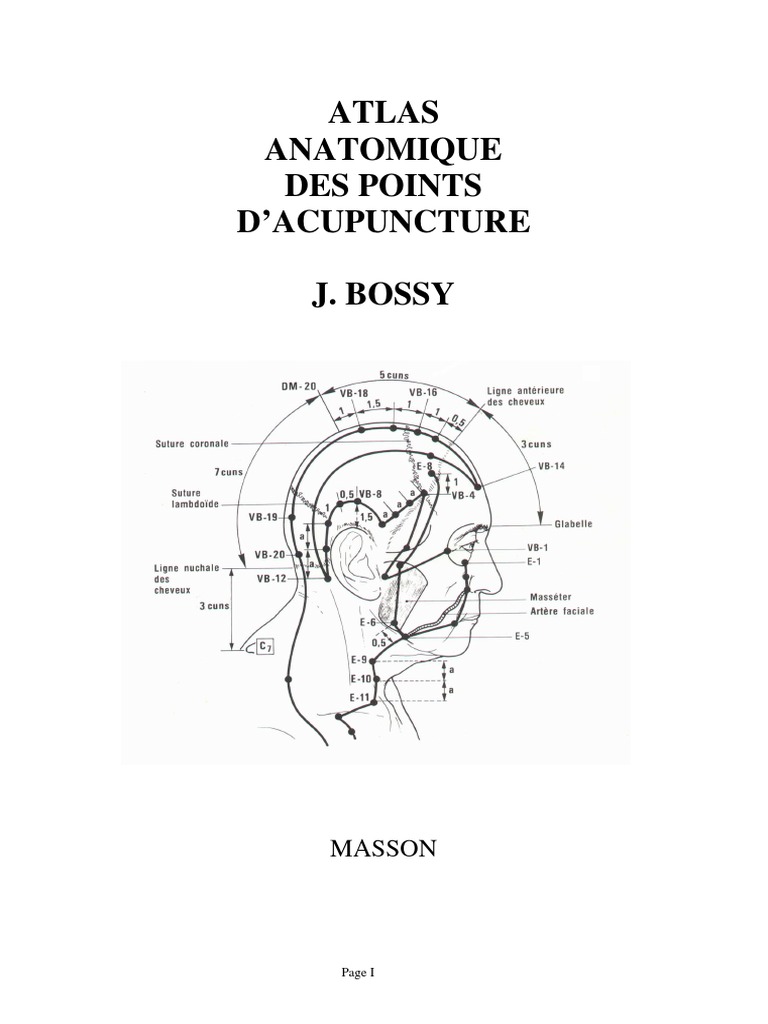 Atlas Anatomique des Points d'Acupuncture | PDF | Anatomie | Appareil ...