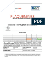 PQ 000000 CIV SPC KZV 00016 - 2 Concrete Construction Requirements
