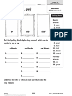 Lesson14 Long O, Aw, Ow