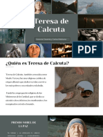 Teresa de Calcuta Presentacion