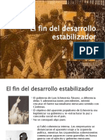 El Fin Del Desarrollo Estabilizador