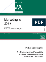 Marketing 2013: Gestão de Informação