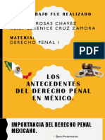 Los antecedentes del derecho penal en México