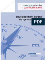 Feuille de Route Assm Developement Durable Systeme de Sante