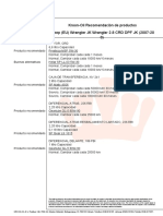 RecomendaciÃ N de Productos Jeep (EU) Wrangler JK Wrangler 2.8 CRD DPF JK (2007-2010)