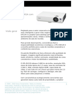 Projetor VPL-DX120