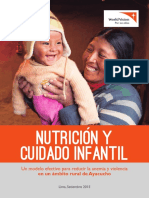 Nutricion y Cuidad Infantil - ECDI World Vision Peru