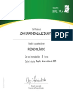 Certificado R Quimico