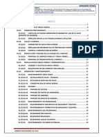 Especificaciones Tecnicas - I Etapa