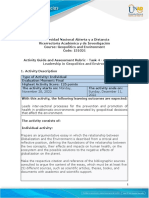 Activity Guide and Assessment Rubric - Task 4 - Appropriation and Leadership in Geopolitics and Environment