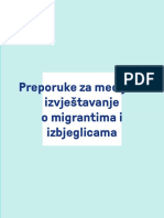 Preporuke Za Medijsko Izvještavanje o Migrantima I Izbjeglicama