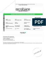 E-ticket: Edu Falaschi en Concepción 2022